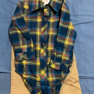 Multi color 2-piece outfit